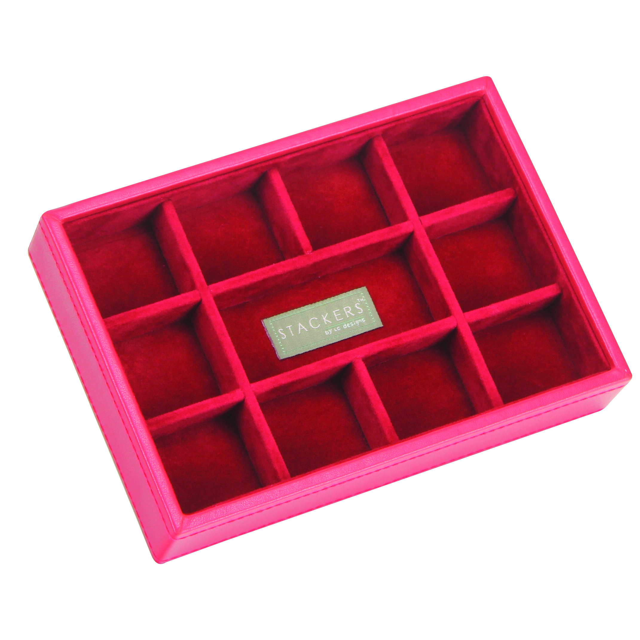 Stacker Box Red STACKER MINI RED 11 SEC 18 x 12.5 x 3.5CM Outlet Stackers