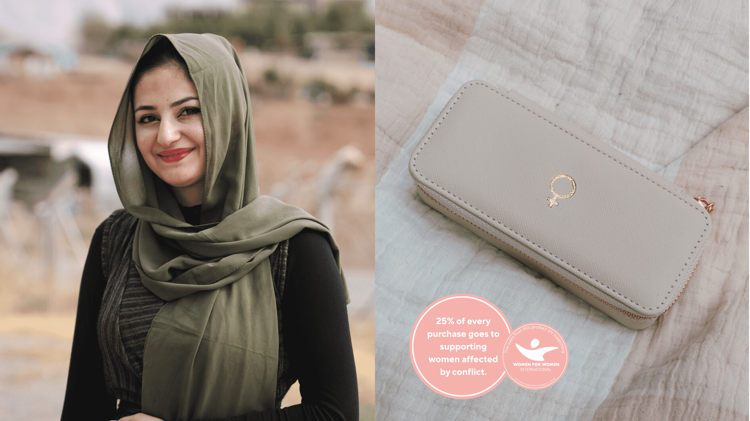 In Partnership with Women for Women International