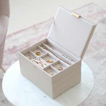 Stackers Stackers Ivory Charm and Bracelet Jewellery Box 