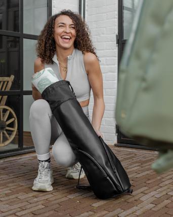 Black Yoga Bag