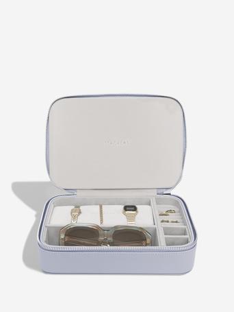 Lavender Zipped Jewellery & Accessories Box