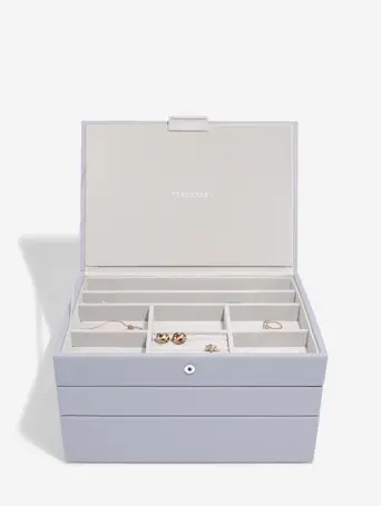 Lavender Classic Jewellery Box Set of 3