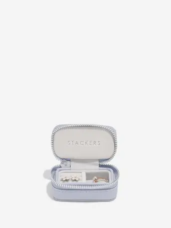 Lavender Petite Zipped Jewellery Box