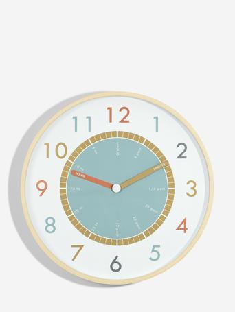 Tell The Time Wooden Wall Clock