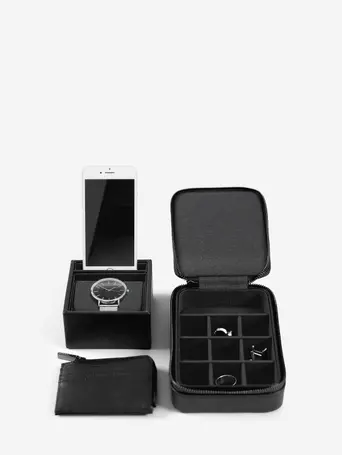 Mens Black 3 Piece Gift Set