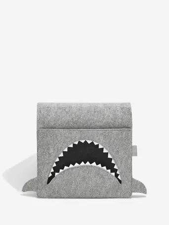 LITTLE STACKERS SHARK BED POCKET