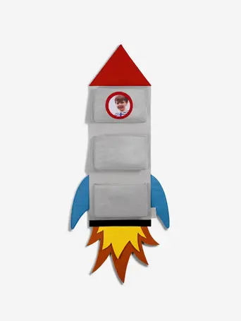 Rocket Wall Pocket