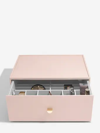 Blush Pink Supersize Makeup Deep Drawer