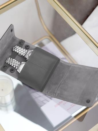 Slate Grey Double Watch Wrap