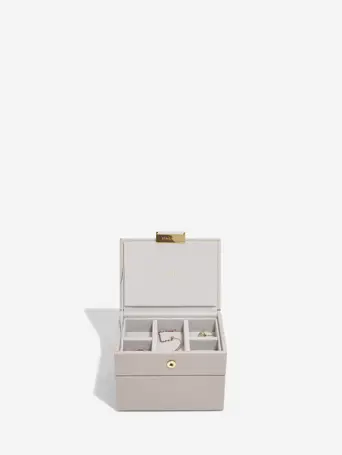 Taupe Micro Jewellery Box