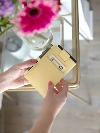 Yellow Passport sleeve