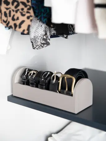 Taupe Belt Organiser