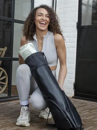 Black Yoga Bag