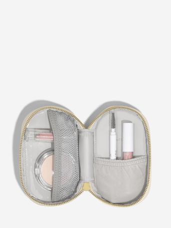 Limited Edition Metallic Pearl Compact Cosmetic Case