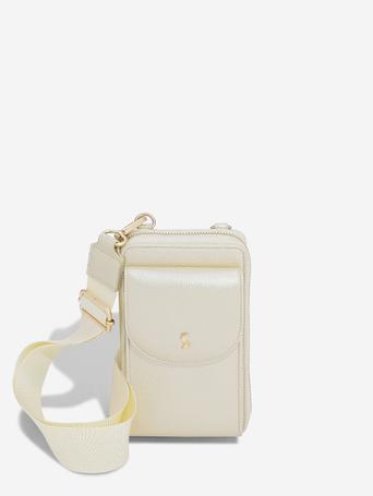Gyöngyház crossbody keresztpántos kistáska