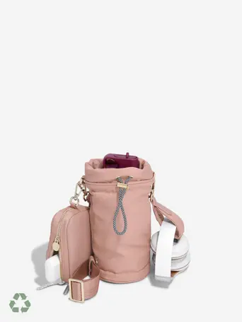 Recycled Nylon Pink Bottle Bag
