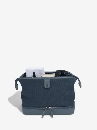 Blue Large Canvas Washbag