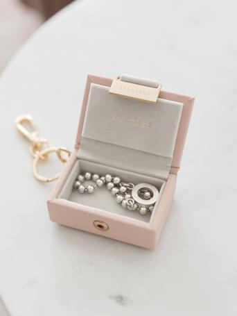 Blush Pink Nano Jewellery Box Keyring