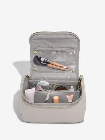 Taupe Large Cosmetic Case