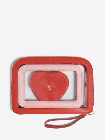 Heart Travel Pouch Set
