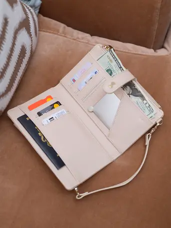 Blush Pink Large Purse