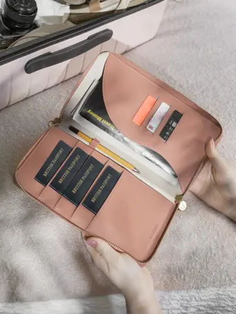 Desert Family Passport Holder