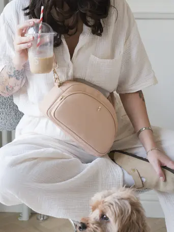 Blush Crossbody Bag
