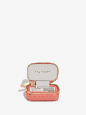 Grapefruit Petite Travel Jewellery Box