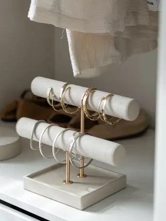 Oatmeal & Linen Bangle Display Stand