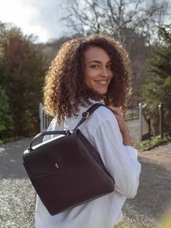 Black Small Backpack