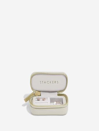 Oatmeal Petite Zipped Jewellery Box