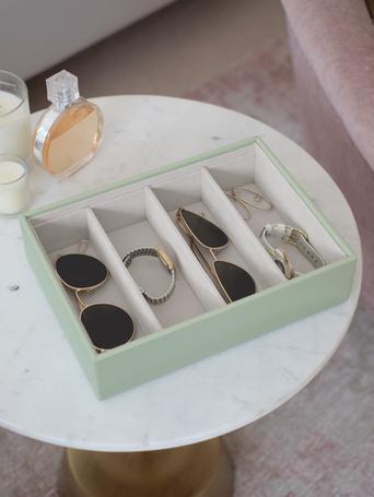 Sage Green Classic Glasses & Accessory Layer