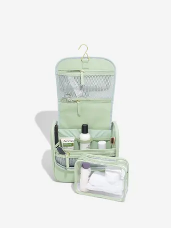 Sage Green Hanging Washbag