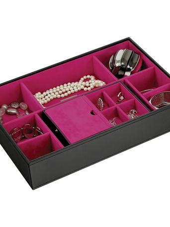 STACKER XL DEEP OPEN BLACK / PINK