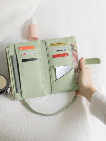 Green Large Purse
