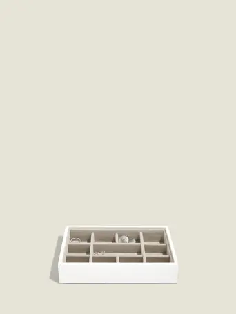 STACKER MINI WHITE 11 SEC 18 x 12.5 x 3.5CM