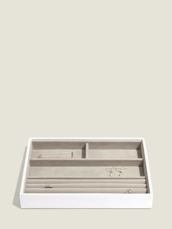 STACKER PREMIUM WHITE RING/BRA (25 x 18 x 3.5 CM)