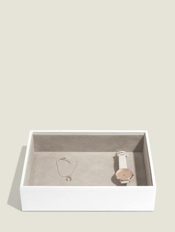 STACKER PREMIUM WHITE DEEP (25 x 18 x 6 CM)