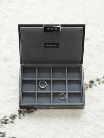 Black Cufflink Box