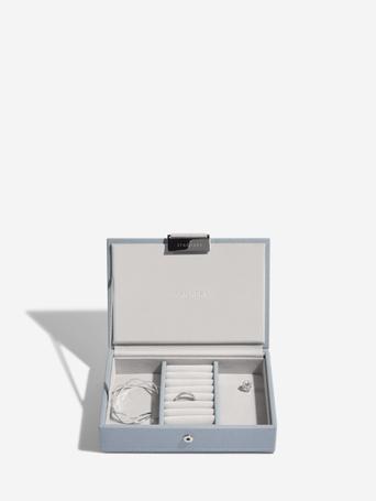 Dusky Blue Mini Jewellery Box Lid