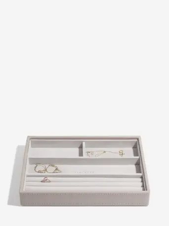 Taupe Classic Ring & Bracelet Layer