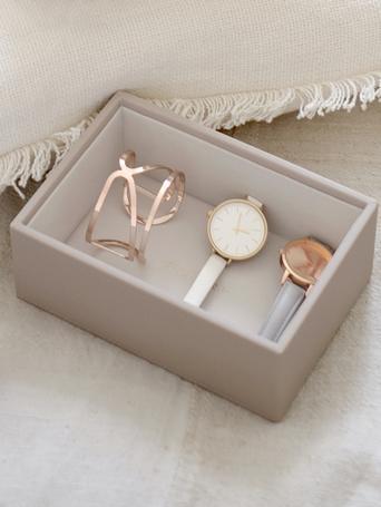 Taupe Mini Watch & Accessory Layer
