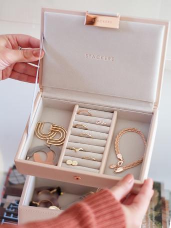 Blush Pink Mini Jewellery Box Lid