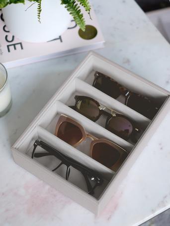 Taupe Classic Glasses & Accessory Layer