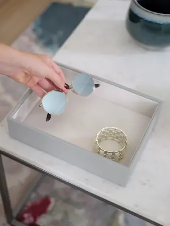Pebble Grey Classic Chunky Jewellery Layer