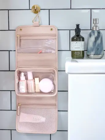 Blush Small Hanging Washbag