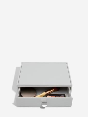 Pebble Grey Makeup Organiser Drawer