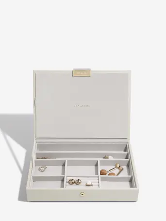 Oatmeal Classic Jewellery Box Lid