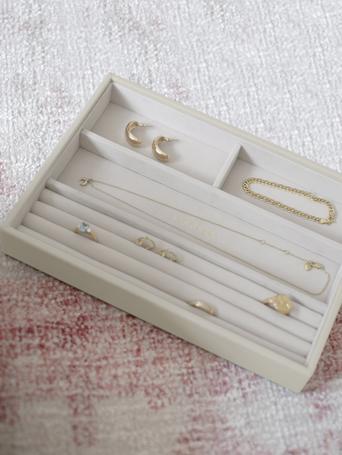 Oatmeal Classic Ring & Bracelet Layer