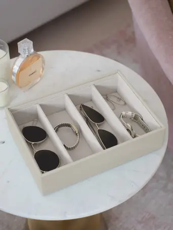 Oatmeal Classic Glasses & Accessory Layer